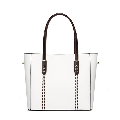 WOMEN-SHOULDERBAG-GYJ-5128 - White Brown