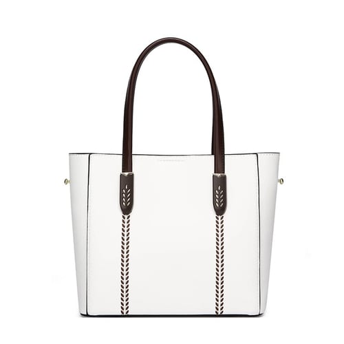 WOMEN-SHOULDERBAG-GYJ-5128 - White Brown