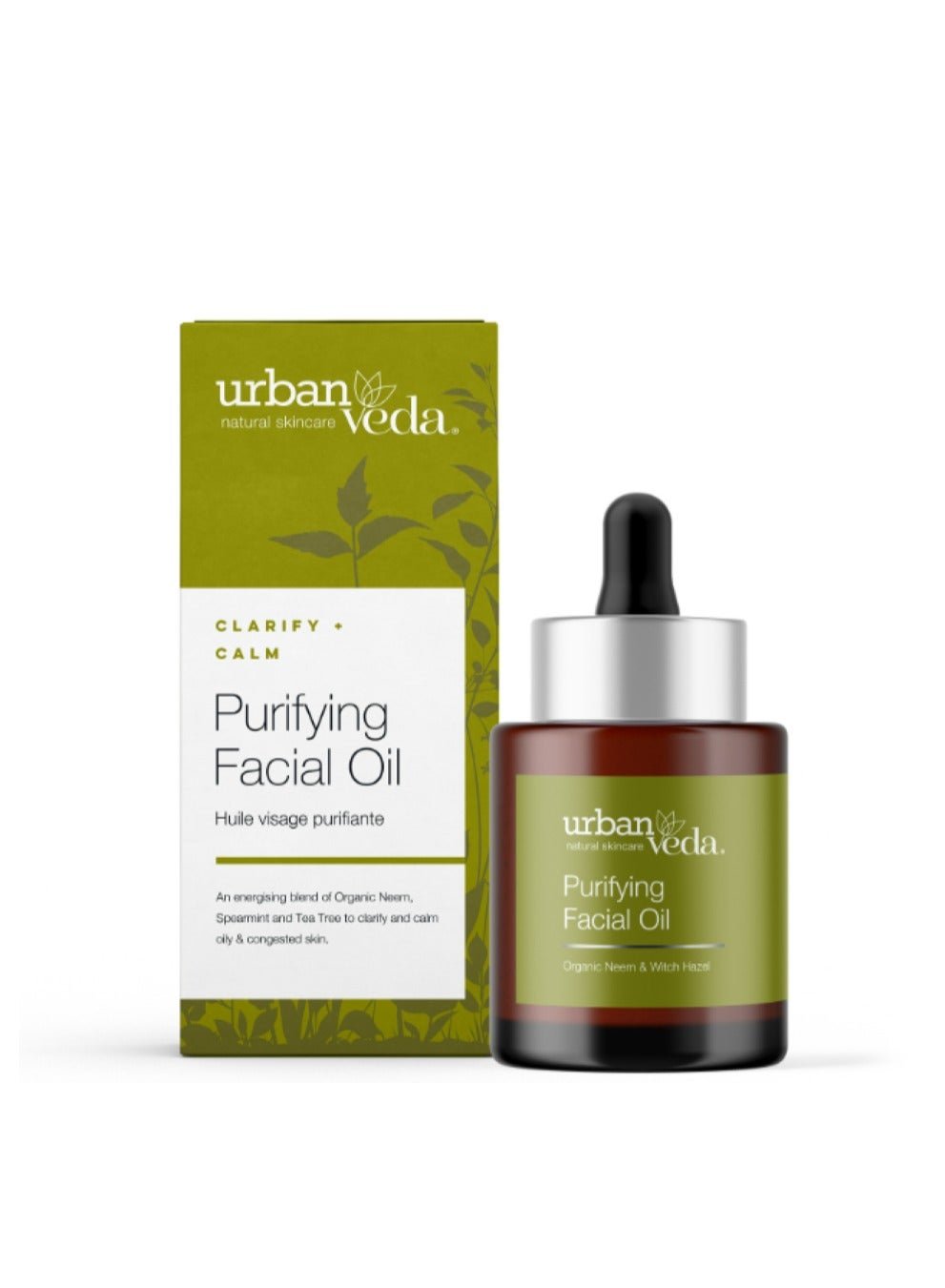 Urban Veda Purifying Neem & Tea Tree Facial Oil 30ml