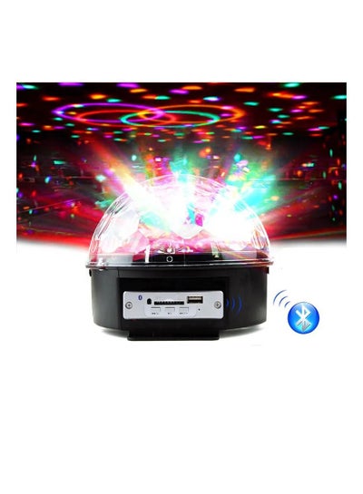 MP3+Bluetooth Crystal Magic Ball Light Disco Party Ball Lights, Crystal Magic Sound Activated Stage Lighting DJ Lights for Club