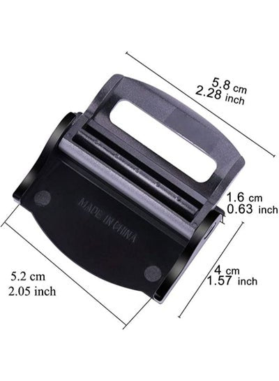 2 Pieces Car Seat Belts Clip Universal Safety Adjustable Car Seat Belts Clips Car Interior Accessories