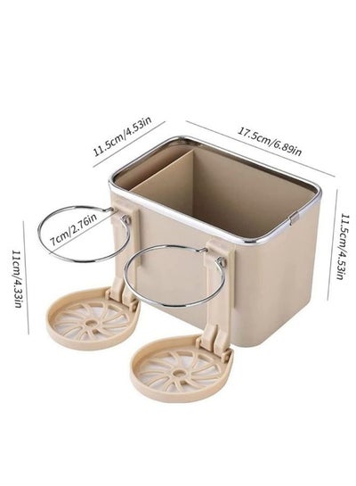 Multifunctional Car Organizer Vehicle-Mounted for Cup and Bottles