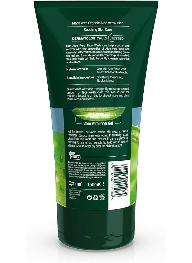 Aloe pura face wash 150ml