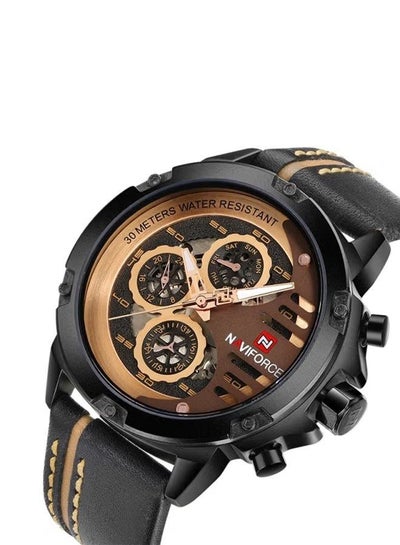 Men's NF9110 Men's Leather Chronograph Watch