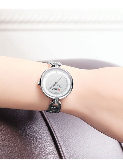 CURREN 9052 Original Brand Stainless Steel Band Wrist Watch For Women With Box