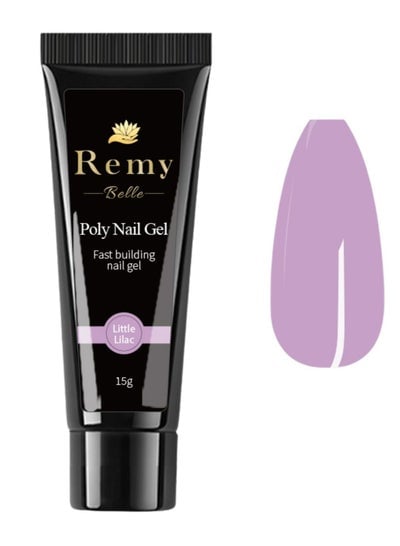 Poly Nail Gel Acrylic DIY Crystal Art Glue Quick Extension Builder (Little Lilac)