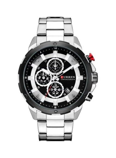 Men's 8323 Water Resistant Chronograph Watch - 46 mm - Silver