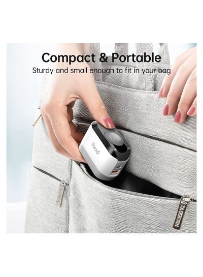 BUDI iPhone Fast Charger with Foldable Apple Watch Wireless Charging USB PD 38W Wall Charge Travel Charger for Apple Watch Block Wall Charger iPhone 13/12/Mini/12 Pro Max Phone AirPods, Apple Watch