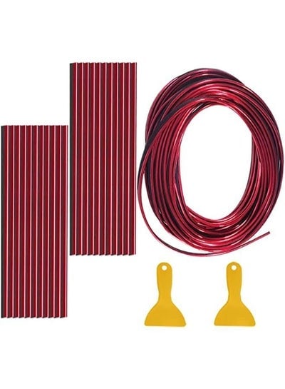 Car Interior Trim Strips and Car Air Conditioner Decoration Strip Styling Dashboard Decorative with Installing Tool for Most Air Vent Outlet Car Interior Accessories