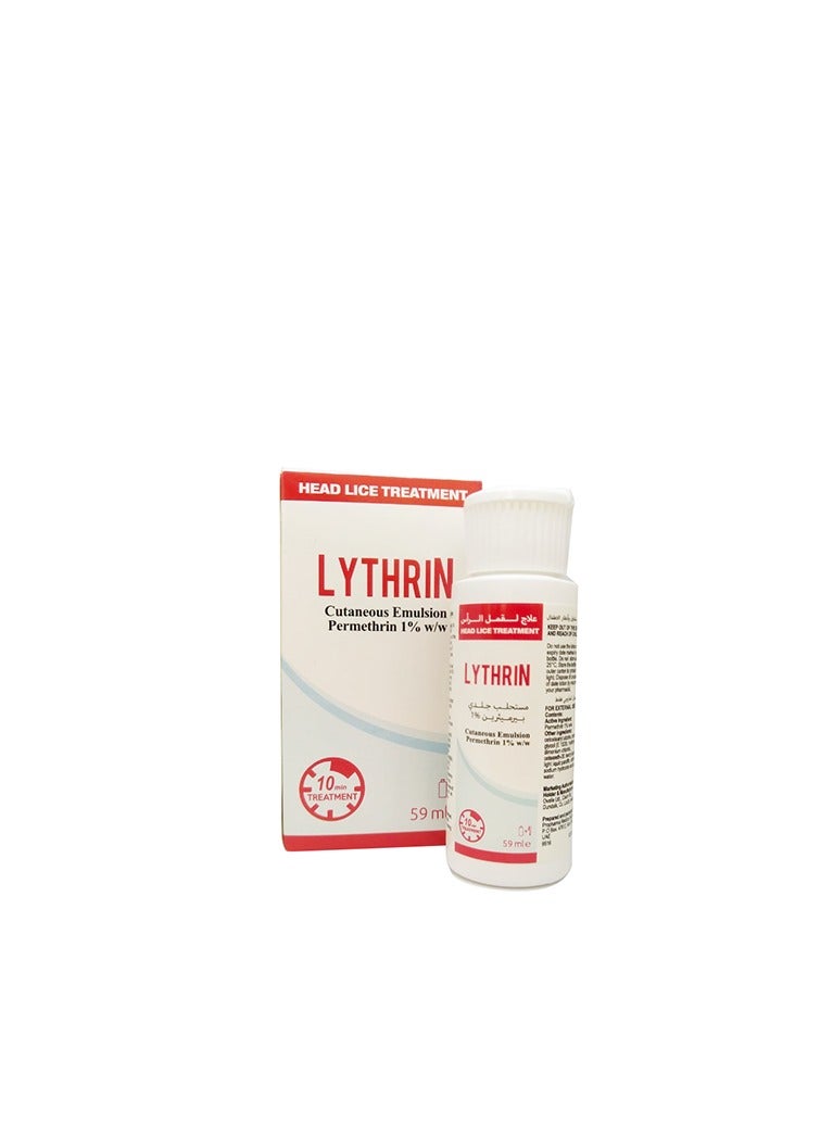 Lythrin Head Lice Treatment 59Ml