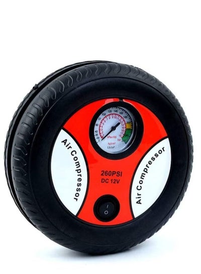 Portable Air Compressor Pump 260PSI DC12v Electric Mini Car