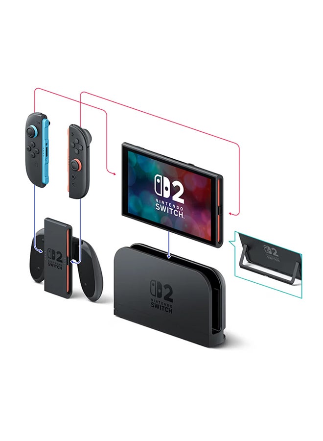 Nintendo Switch 2 With Mario Kart Bundle International Version