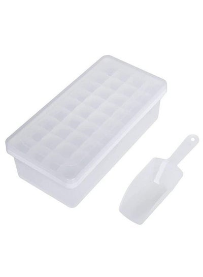 Container Ice Cube Tray with Shovel