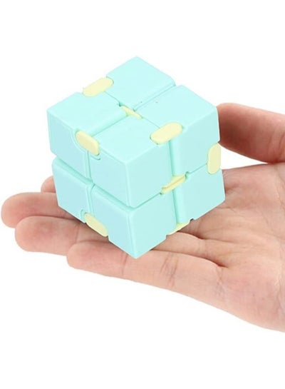 Infinity Cube Fidget Toy, Decompression Fingertip Toy, Portable Stress Relief Toy Fidget Toys Pack Magic Cube Fingertip Toy Puzzle Toy for Adults and Kids, Promote Logical Thinking