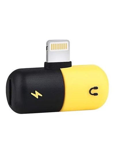 Lightning Adapter Splitter - 2 in 1 Charger and Lightning to 8 Pin Lightning Headphone Jack Adapter Splitter Adapter Earphone Cable Converter Phone Converter