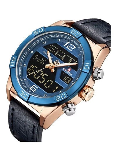 Men's NF9128rgbebe Water Resistant Analog/Digital Watch