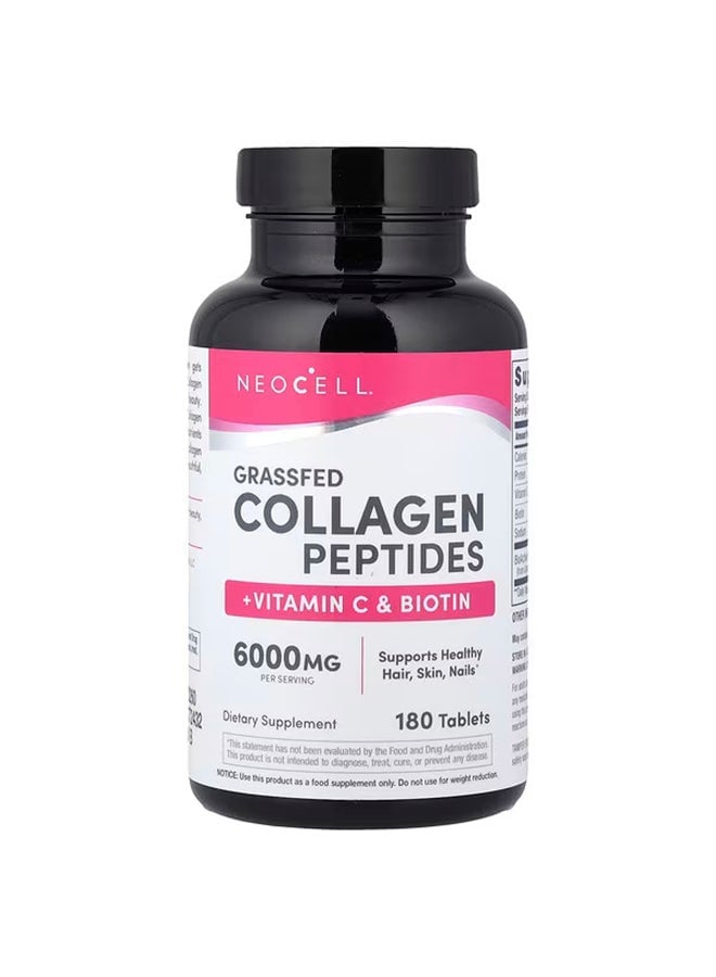NEOCELL Super Collagen + Vitamin C + Biotin 180 Tablets