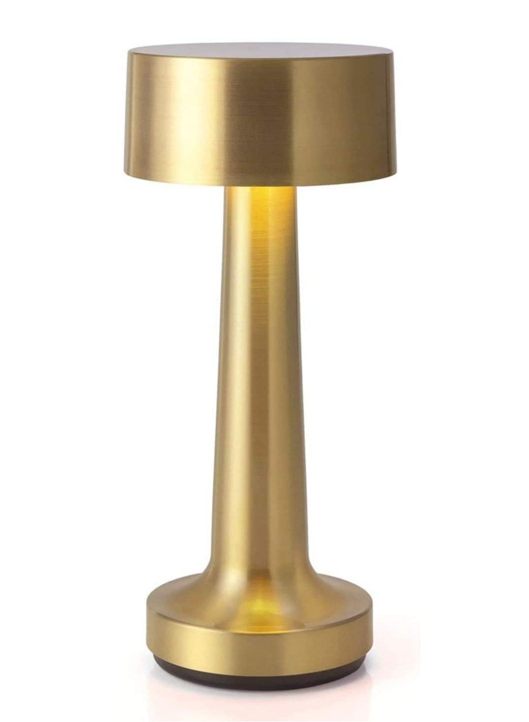 Portable Cordless Modern Table Lamp Cordless Lighting 3W Dimmable 3 Mode Touch Switch LED Rechargeable Wireless Aluminium Desk Lamp for Restaurant Reading Bar Coffee Shop