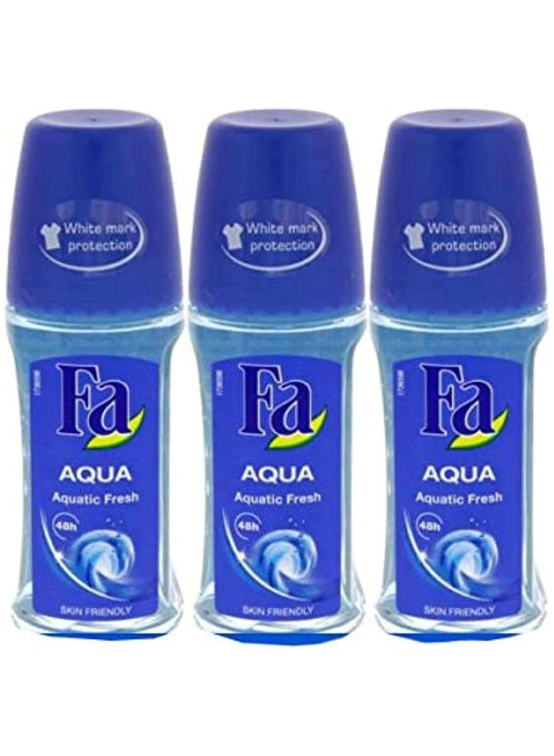 Fa Aqua Aquatic Fresh Deo Roll On For Men 50ml Pack of-3