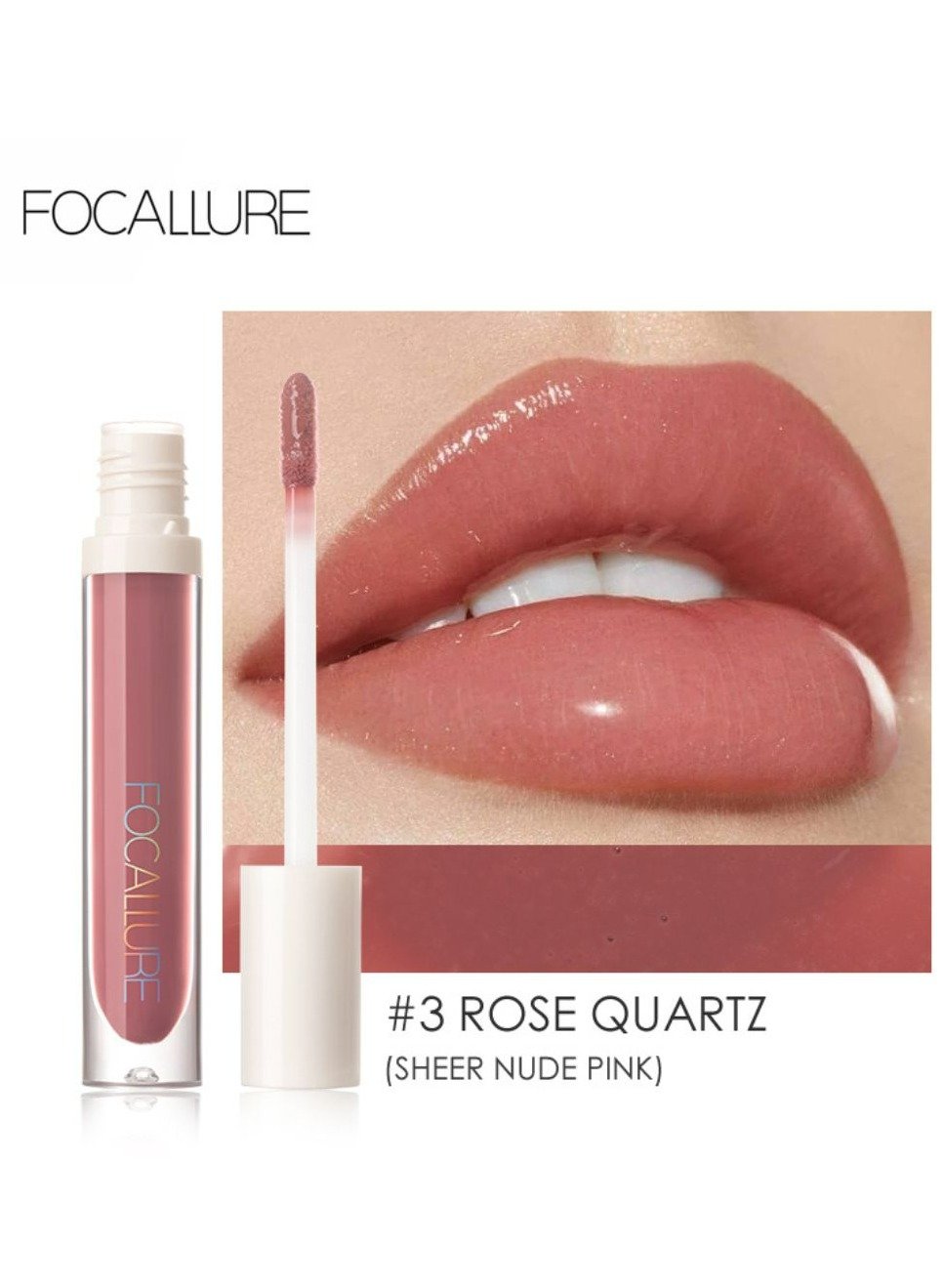Plumpmax High Shine Lip Goss #3 Rose Quartz