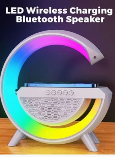 Bluetooth LED Wireless Charging Speaker BT2301 Bluetooth Speaker Wireless led lamp