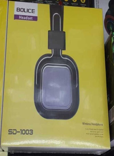 SD-1003 Wireless Bluetooth Headset for Phones and PC (Black)