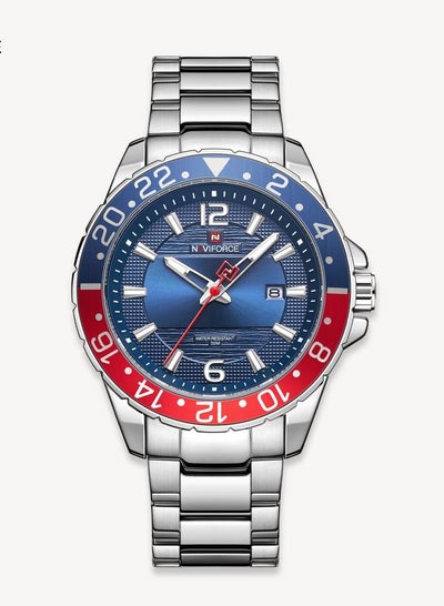 NAVIFORCE Men Luxury Watch Stainless Steel Calendar Waterproof Quartz Wristwatch NF9192