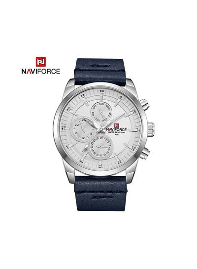 Men's NF9148swbe Leather Analog Watch