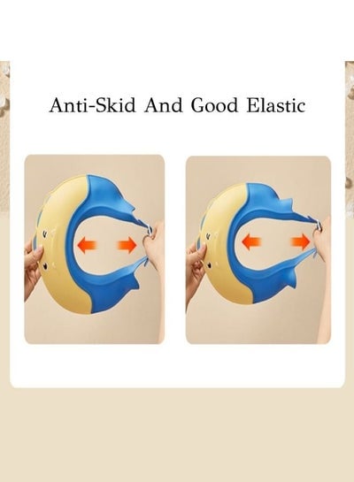 Baby Shower Cap Adjustable Baby Bath Visor Infant Bathing Protection Cap Safe Shampoo Shower Hat