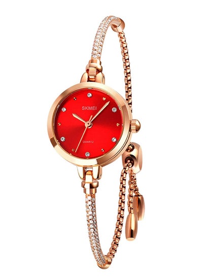 SKMEI 1805 luxury ladies Copper and stainless steel diamond fashion waterproof simple necklace quartz watch