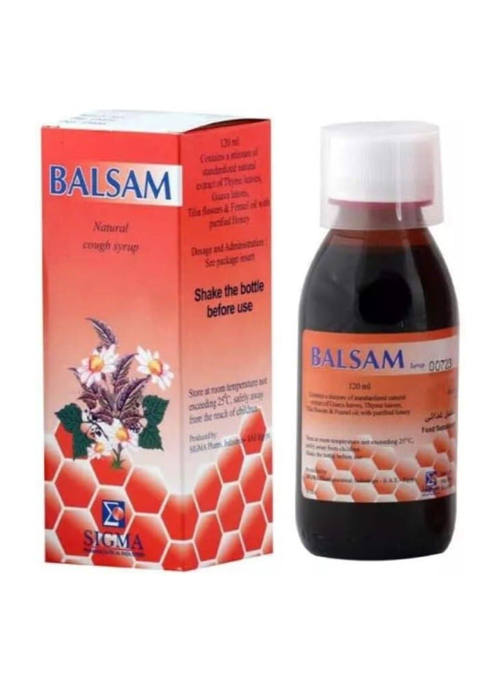BALSAM Natural Honey Cough Syrup 120 ml