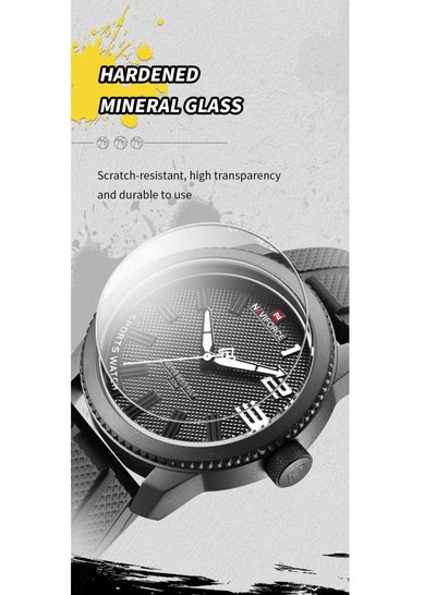 NAVIFORCE NF9202T سيليكون باند ساعة رياضية مقاومة للماء للرجال ساعة يد كوارتز عادية تصميم مقاوم للصدمات ساعة رجالية Relogio Masculino