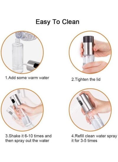 Grilling Oil Sprayer Kitchen Glass Bottle