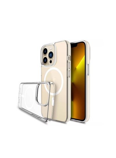 حافظة لهاتف iPhone 12 Pro MagSafe Clear Case II حافظة MagSafe II تدعم شحن Magsafe II عالي الجودة من مادة TPU II 6.1 بوصة