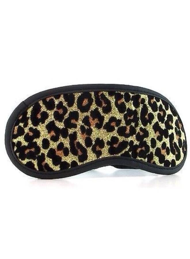 Leopard Print Soft and Comfortable Traveling Sleeping Eye Mask