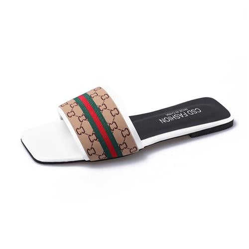 WOMEN-FLATS-SP-GC-M333 - 38, White