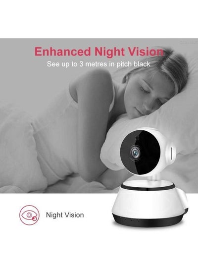 Wireless Network IP Camera 720P Video Recording Motion Detect with Two-Way Audio and Night Vision