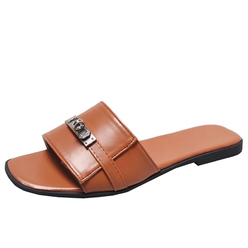 WOMEN-FLATS-BS-998 - 40, BROWN