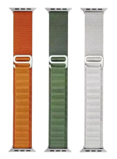 Alpine Loop Apple Watch Band Compatible with 42/44/45/49mm Sizes Stylish and Comfortable Design and Lightweight Polyester