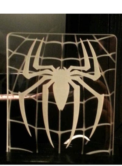 3D Illusion Lamp Led Night Light Creative Spiderman 7 Color Changing Touch Switch Bedroom Desk Lamp Best Children's Birthday Holiday Gifts