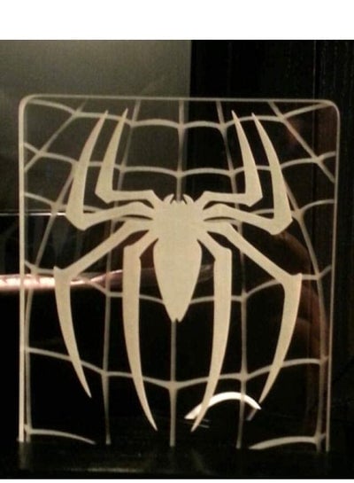 3D Illusion Lamp Led Night Light Creative Spiderman 7 Color Changing Touch Switch Bedroom Desk Lamp Best Children's Birthday Holiday Gifts