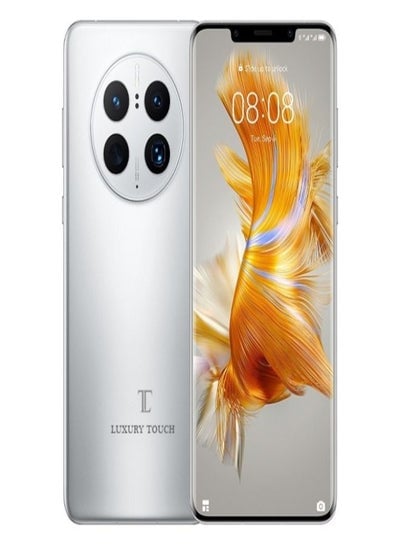 هاتف ذكي Luxury Touch L15 5G ثنائي الشريحة 4 جيجابايت + 128 جيجابايت - فضي