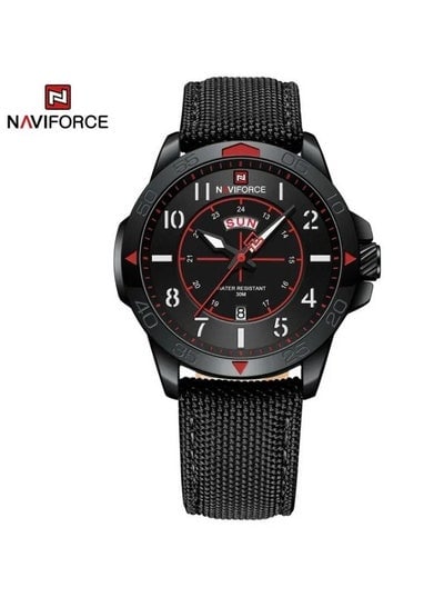 Naviforce Wristwatch Men's Sports Fashion Model NF9204N Nylon Waterproof System