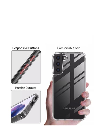 Samsung S22 Plus Clear Case Premium Quality S22 Plus TPU Cover Anti Scratch Shockproof 6.8 Inches