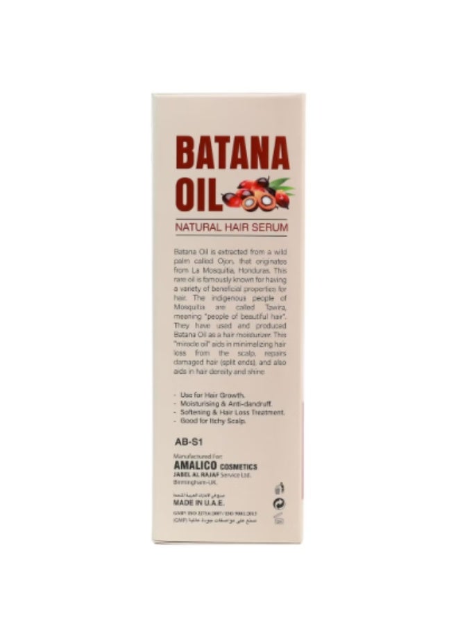 Batana Oil Pro Natural Hair Serum with Coconut, Jojoba, Castor and Argan Oil 100ml