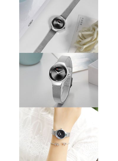 CURREN 9041 Original Brand Stainless Steel Band Wrist Watch For Women With Box
