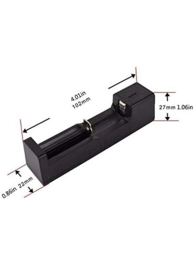 2 Pieces Lithium Battery Universal Single Slot Charging Box