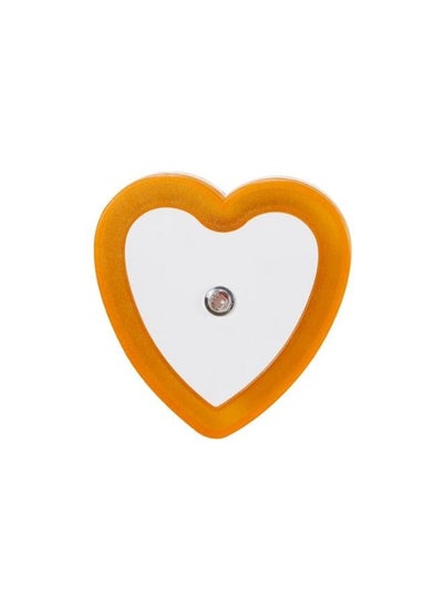 LED-Wall Night Heart Shape Light (Plug-in), Smart Dusk to Dawn Sensor, Automatic Night Lights, Suitable for Bedroom, Bathroom, Toilet, Stairs,Kitchen and hallway-UK Plug