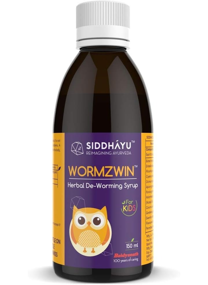 SIDDHAYU WORMZWIN SYRUP 150 ML