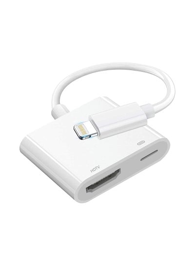 Lightning To HDTV Digital AV Adapter Cable White